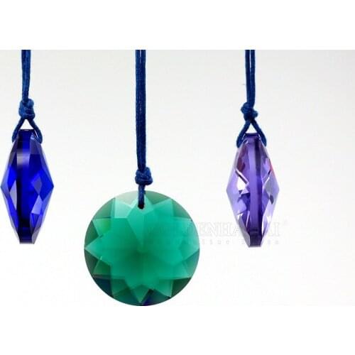 1pcs 30mm Crystall Suncatcher Sunflower Chandelier Prism Glass Hanging Pendant Faceted Chakra Home Wedding Window Decor Figurine