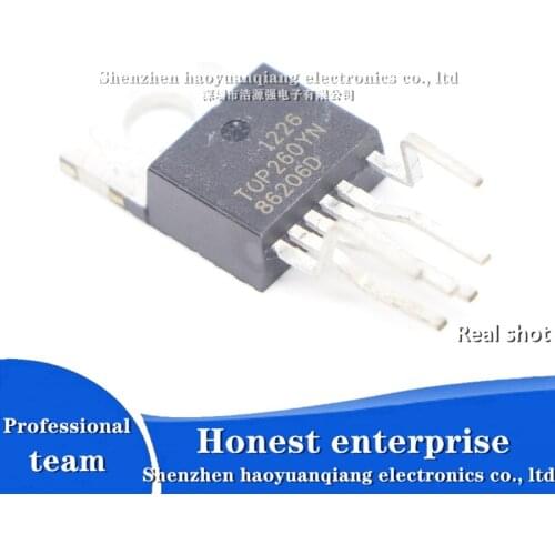 5PCS TOP260YN offline PWM flyback switch power management AC/DC converter TO-220 6 feet