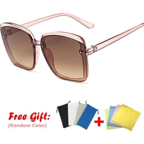 2020 Fashion Square Frame Sunglasses Square Cool Shades Female Personality Versatile Sunglasses For UV400 M101