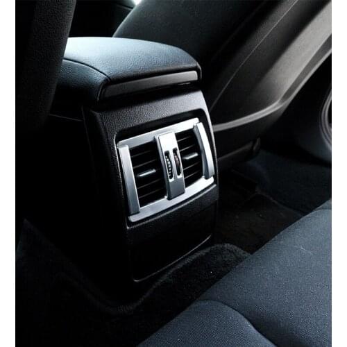 Car Rear Row AC Vent Frame Trim For BMW 1 3 4 Series GT F30 F34 316li 320li 2013-2017 Car Accessories ABS car styling