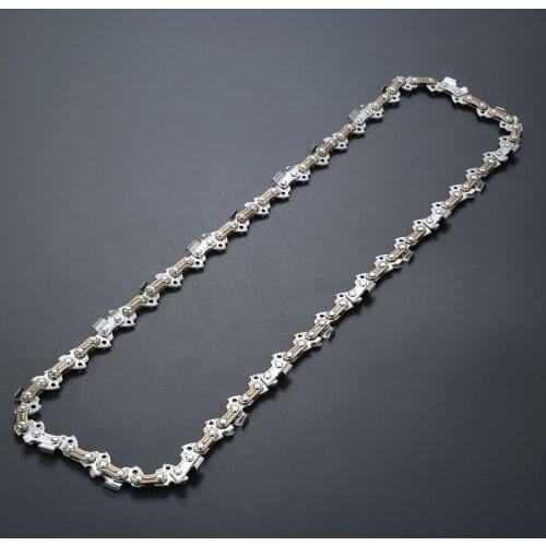 1Pc 12'' Chainsaws Semi Chisel Chains Sharp Saw Blade .050 Gauge 45DL Drive Links 3/8'' Pitch Wood Cutting for Remingt 075703L