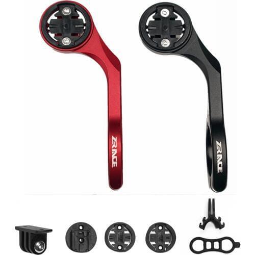 ZRACE Bicycle Computer Camera Mount Holder Out front bike Mount from bike mount accessories for iGPSPORT Bryton GoPro