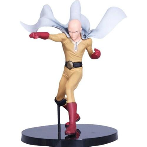 20cm Anime One Punch Man Figure Toy Saitama Sensei Hero PVC Action Figure Model Doll Collectible Figure Gift