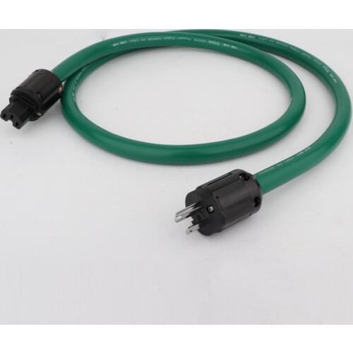 1-2M Hifi audio 5N copper silver mixing 2328 Hifi power cable EU AC Power Cord p-004E +C-004 power connector for HIfi