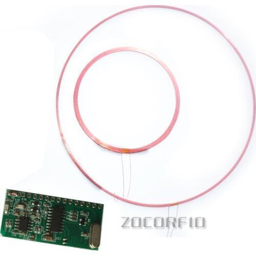 ISO11784/85 FDX/HDX 125-134.2KHZ Long distance RFID Animal Tag Reader Module TTL Interface