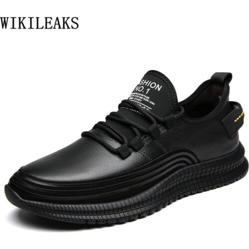 Men Shoes Sneakers Massage Mens Shoes Genuine Leather Designer Shoes Men High Quality Zapatillas De Deporte Sapatos Para Hombre