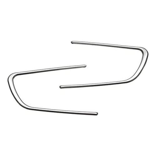 2Pcs/Set for Peugeot 2014 15 408 508 Car Steering Wheel Cover Moulding Trim Strip New