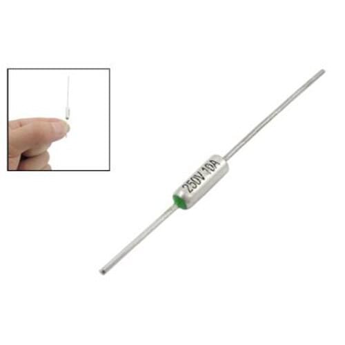 KSOL New Style 10 Pcs Circuit Cut Off TF 160 Celsius 250V 10A Temperature Thermal Fuses