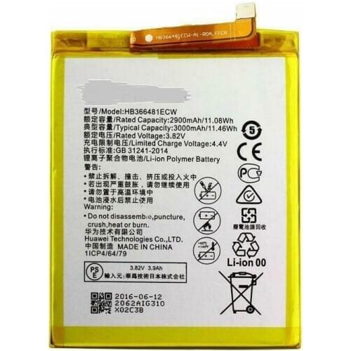 Bateria Original Huawey P8 Lite 2017 REF HB366481ECW 2900mAh ENVIO GRATIS