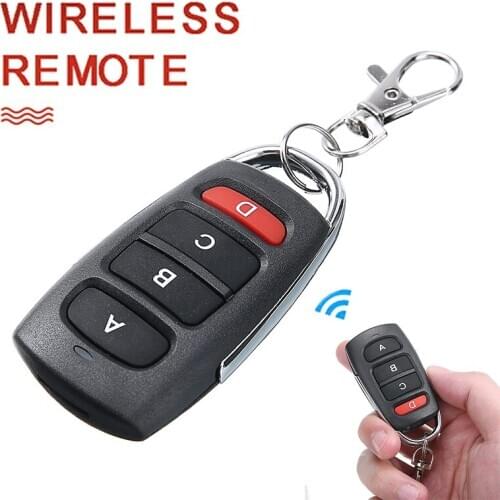 Portable Remote Control Cloner for Cars Alarm Systems Electric Cloning Garage Door Opener 433mhz Wireless Remote Control Parts
