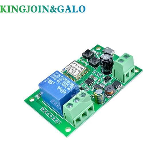 DC 5V-12V WiFi Wireless Switch Relay Module by APP Control