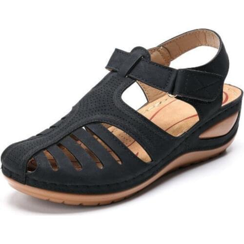 2021 New Summer Fashion Orthopedic Sandals Women Platform Walking Sandals Female Beach Shoes Women Ladies Wedge Sand Sandalias