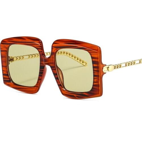 Oversized Square Sunglasses Women Vintage Designer Big Sun Glasses Fashion Shades UV400 Men Luxury Brand Male Female Eyewear