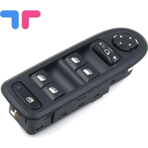 High Quality Power Window Lifter Master Control Switch For Peugeot 208 308 2008 Low Grade OEM 96666289ZE 98060872ZE