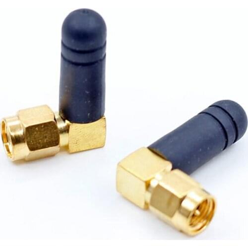 2 Mini Rubber 3dBi 2.4ghz WIFI Antenne SMA MALE Router Bluetooth Antennes Draadloze Module 2.4g Antena Externe antenne