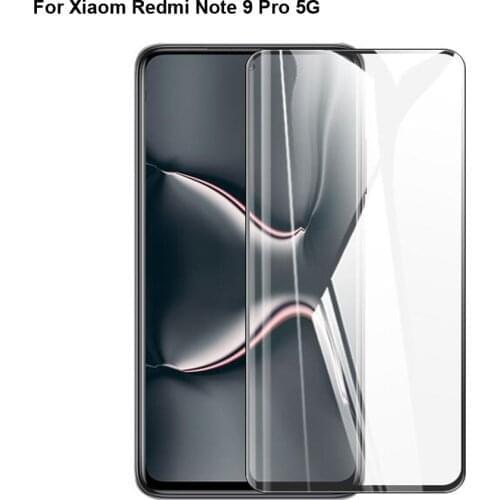 5PCs For Xiaom Redmi Note 9 Pro 5G Tempered Cover Tempered Glass Film Note9 pro Protection Screen Protector Protective Film