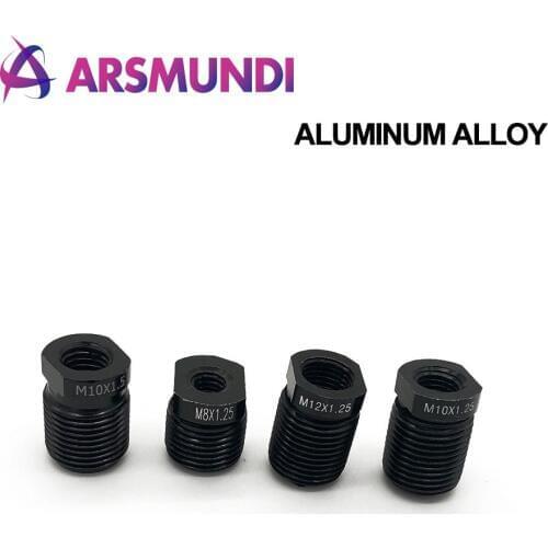 Aluminum alloy shift knob adapter with inside thread M8*1.25/M10*1.25/M10*1.5/M12*1.25 for universal knob