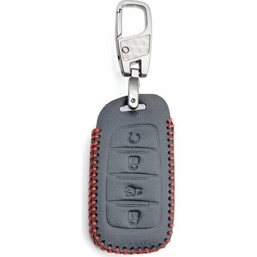 Carrying Soft Leather Car Cover Case for Changan CS35 CS75 PLUS CS85 COUPE CS95 4 Buttons car remote key case