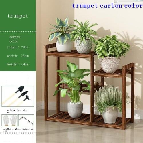 Escalera Decorativa Madera Suporte Flores Wood Estanteria Repisa Para Plantas Outdoor Shelf Plant Rack Dekoration Flower Stand