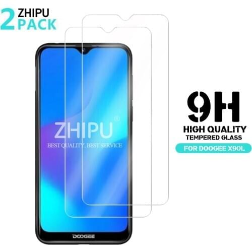 DOOGEE X90L 2Pcs Tempered Glass For DOOGEE X90L Glass Screen Protector 2.5D 9H Tempered Glass DOOGEE X90L Protective Film