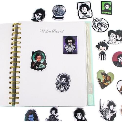 JY242 20pcs/set Horror Movie Classic Stickers Poster Kids Toys DIY Phone Laptop Luggage Wall Notebook Car Graffiti Sticker Gift