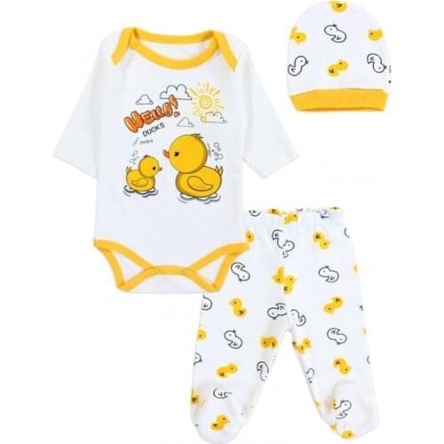 Newborn Essentials Natural 3-Piece Set Soft Chick Badi Baby Set Baby 0-9 Months Baby Set Free Shipping Turkey Luxury Quality