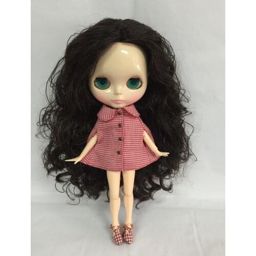 Black hair joint body Nude blyth Doll,Suitable For DIY BEIE
