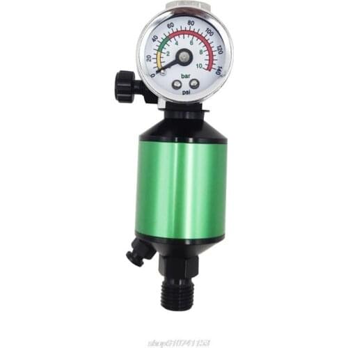 Oil Water Separator Air Regulator Gauge for HVLP Guns Plasma Cutters for All Kinds of Repairing with Pressure AG05 21 Dropship