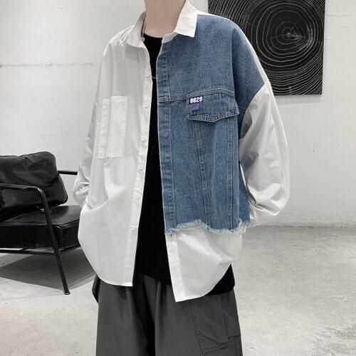 Niarvic Mens Denim Shirts