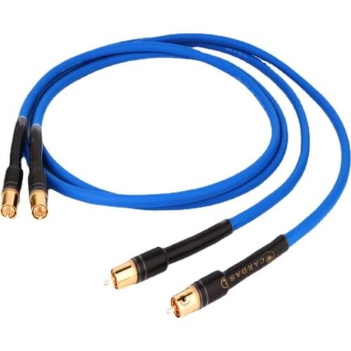 Pair Audiophile Cardas Clear Light RCA HiFi Audio Interconnect Cable for Amplifier CD Player