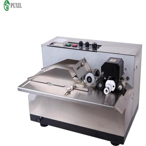 MY-380 coding machine Semi Automatic Solid Ink Date Coding Machine, automatically continuous date coding machine