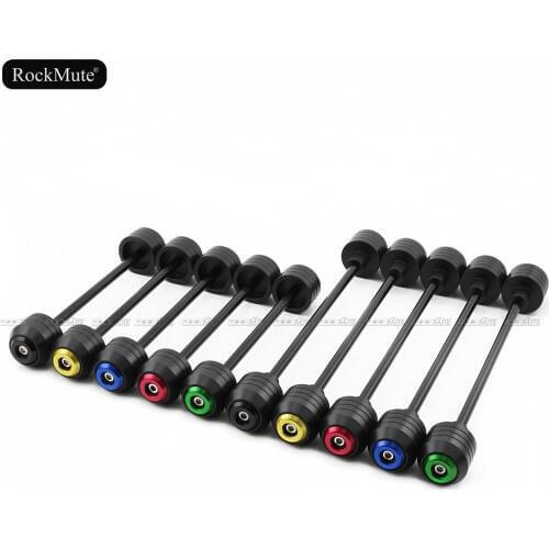 Front Rear Axle Wheel Fork Sliders For Suzuki DL1000 V-Strom 2016-2017 Motorcycle Crash Protector Drop Falling Protection