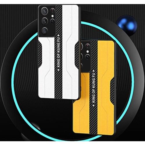 Luxury Matte Leather Case For Samsung Galaxy S21 Ultra S21 Plus Cover Case For Samsung A51 A71 A12 A32 A52 A72 4G 5G Coque