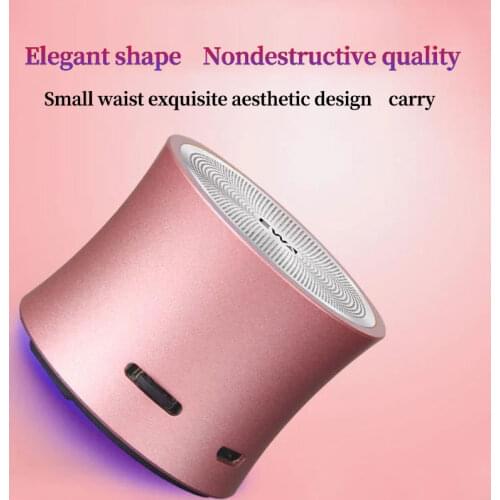 Convenient Wireless Bluetooth 5.0 Speaker Subwoofer Size Super Small Outdoor Portable Large Volume Stereo IPX7 Waterproof