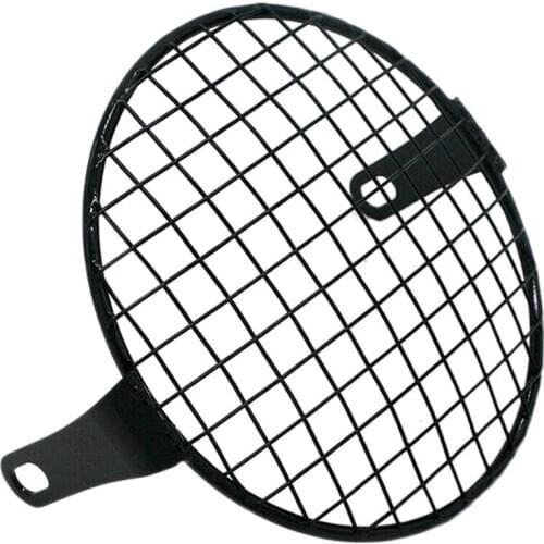 Motorcycle Headlight Lamp Mesh Grille Cover Mask for GN125 CG125