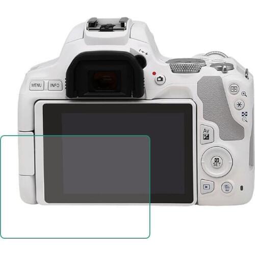 Tempered Glass Protector Guard for Canon EOS 200D Rebel SL2 / Kiss X9 Camera LCD Display Screen Cover Protective Film Protection