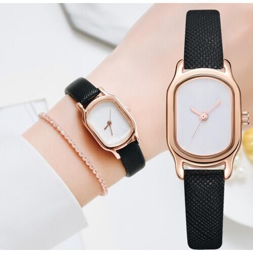 2020 NEW Watch Women Fashion Casual Leather Belt Watches Simple Ladies' Small Dial Quartz Clock Dress Wristwatches Reloj mujer
