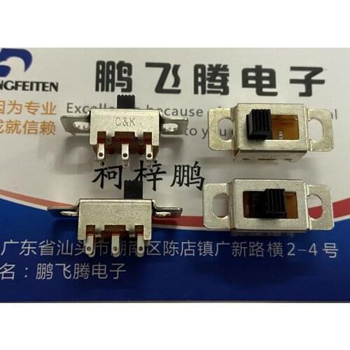 1PCS Original American C&k OS203013MT7QN1 toggle switch 6 feet 3 gear sliding power switch