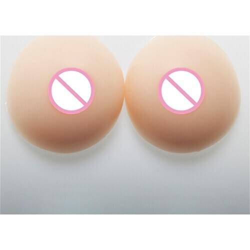 1200g/pair Shemale Silicone Breast Forms Crossdressing Transgender Boobs Artificial Breast Enhancer Best Price