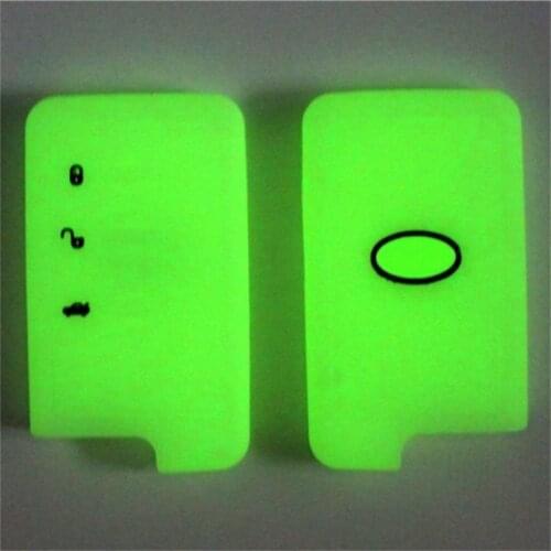 4PC Silicone Car Key Case Cover Shell for Subaru Legacy Forester Xv Crosstrek Tribeca Wrx STi Outback 3 Buttons Key Holder