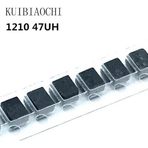50pcs/LOT 1210 SMD Inductor 47UH 470J SMD Winding inductor 3225 47UH