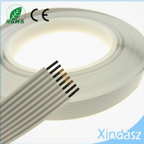 8 pin 14mm width 1-100M or custom length airbag line ffc cable for renault megane II