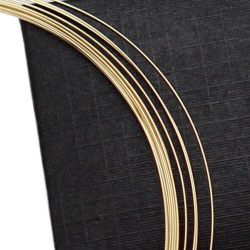 Beadsnice 0.3mm/0.45mm/0.5mm/0.6mm/0.7mm/0.8mm Gold Filled Wire Jewelry Findings 4.5meters/lot