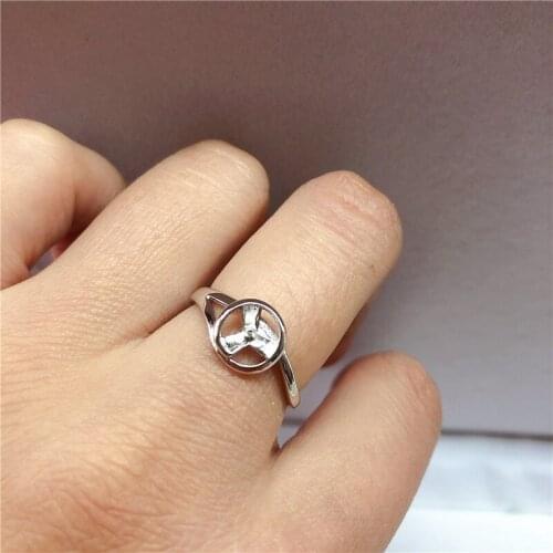 NEW ARRIVAL Ring Base Mountings Findings Settings Adjustable Ring Jewelry Parts Fittings Accessories for Pearl Beads Stones