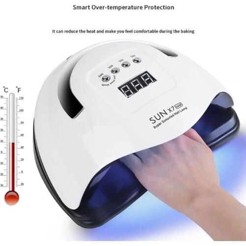 UV Led Nail Lamp 150w 57pcs Dual Light Breads Nail Dryer 4 Timer Setting Gel Nail Polish Lights Curing Gel Nail Lamp