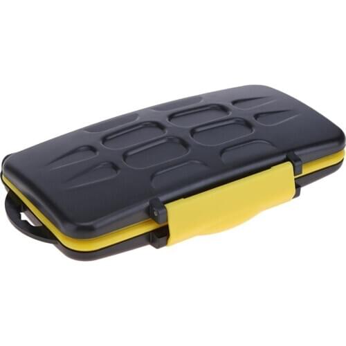 Multi-grid Waterproof Storage Saving Deposit Card Box Memory Cards Case Deposit Card Box Holder for SD/ SDHC/ SDXC/TF Cards