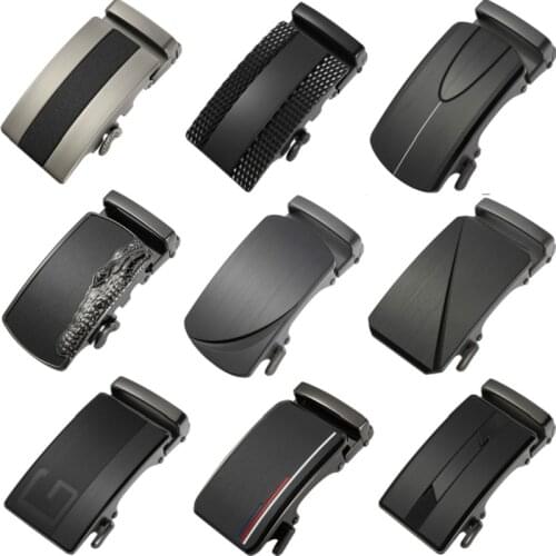 Genuine Mens Belt Head, Belt Buckle, Leisure Belt Head Business Accessories Automatic Buckle Width 3.5CM luxury belts LY25-1100