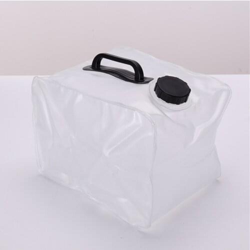 Outdoor Water Bags Foldable Portable Drinking Camp Cooking Picnic BBQ Water Container Bag Carrier Car 10L Water Tank