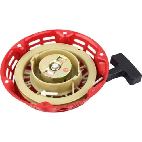 【Professional】1 set Recoil Starter Cup Assembly Red Pull Start Generator Recoil Pull Starter Start For Gx160 Gx120 Gx200
