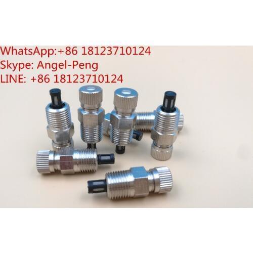 Anti-drip High pressure fog nozzle,mist nozzle,anti-clogging,No Dripping Water Mist Fog Spray Nozzle with stainless steel filter